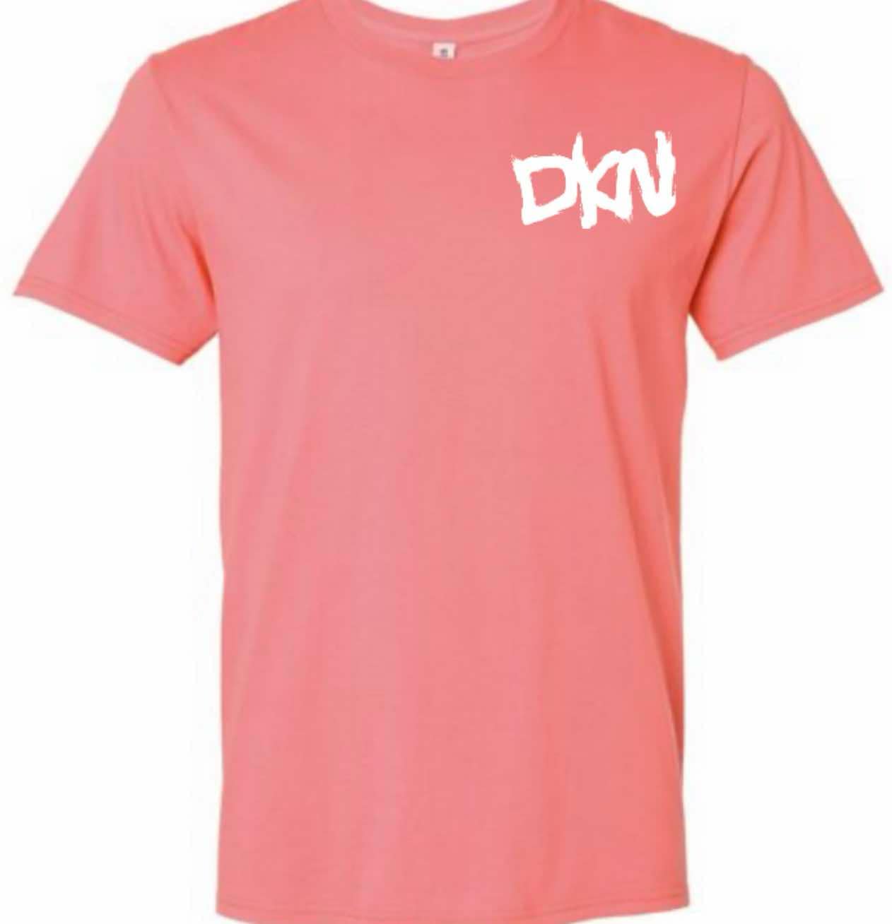 Coral Funky Font Shirt