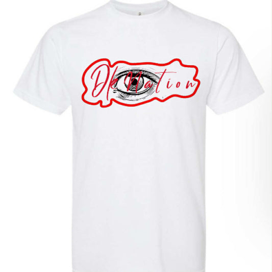 White Red Font