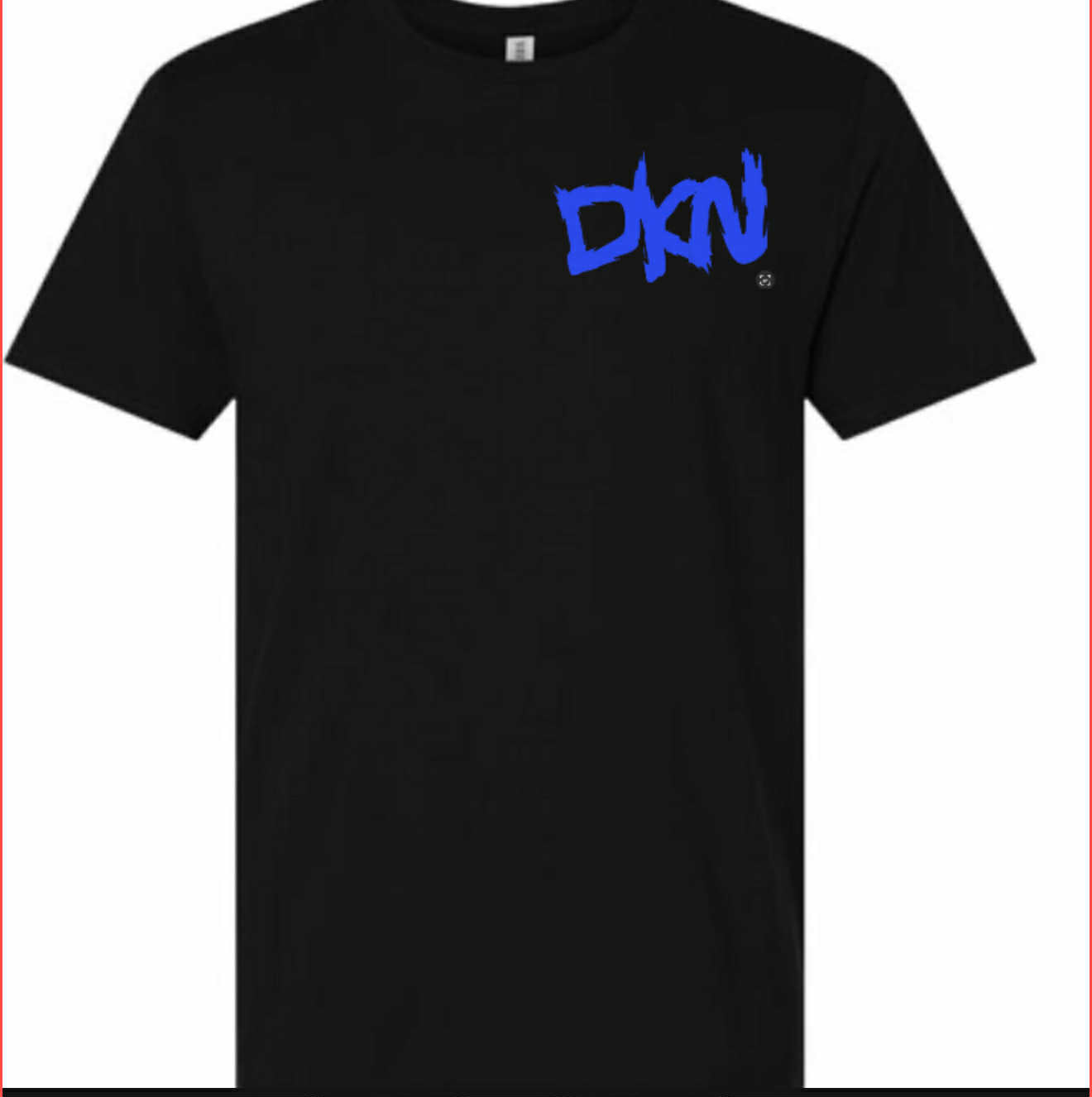 Black Funky Font & Blue