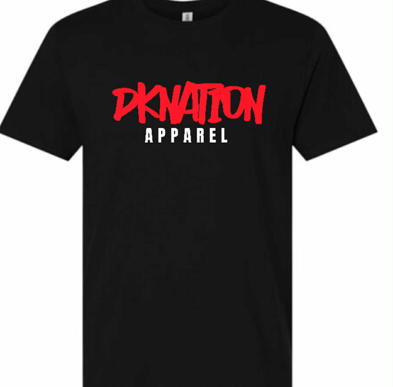 Black T Shirt Red Graffiti
