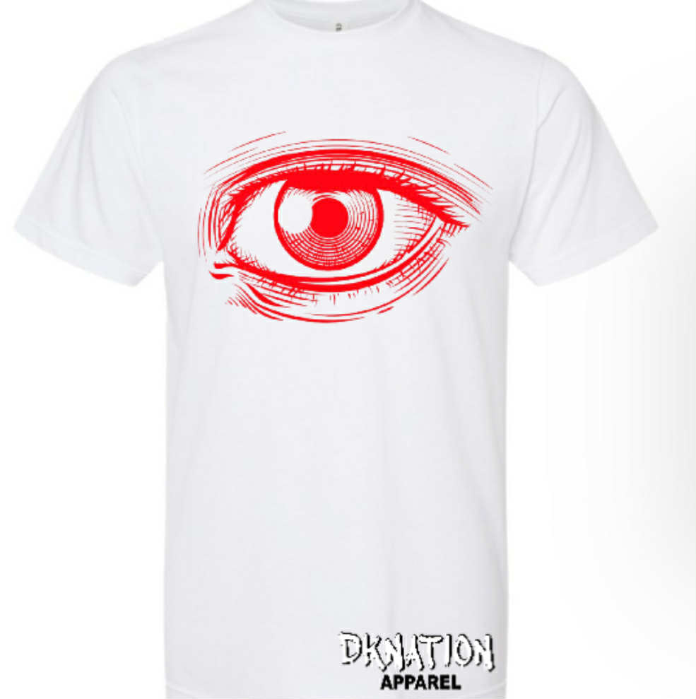 Close Watch White & Red