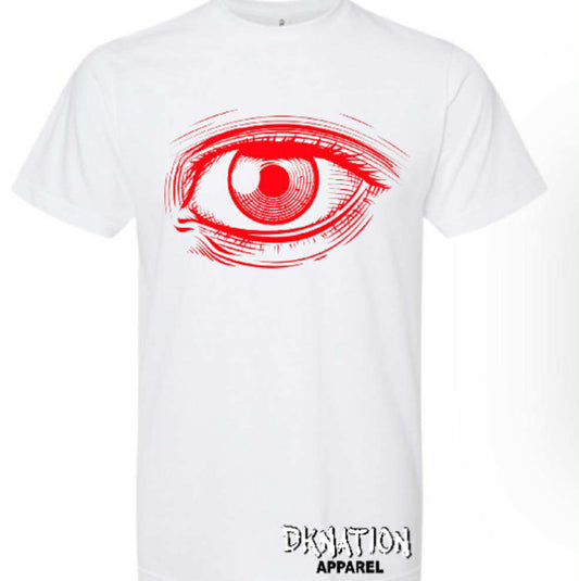 Close Watch White & Red